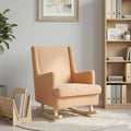 vidaXL Fotel bujany Beżowy 62 x 80 x 85 cm Bouclé