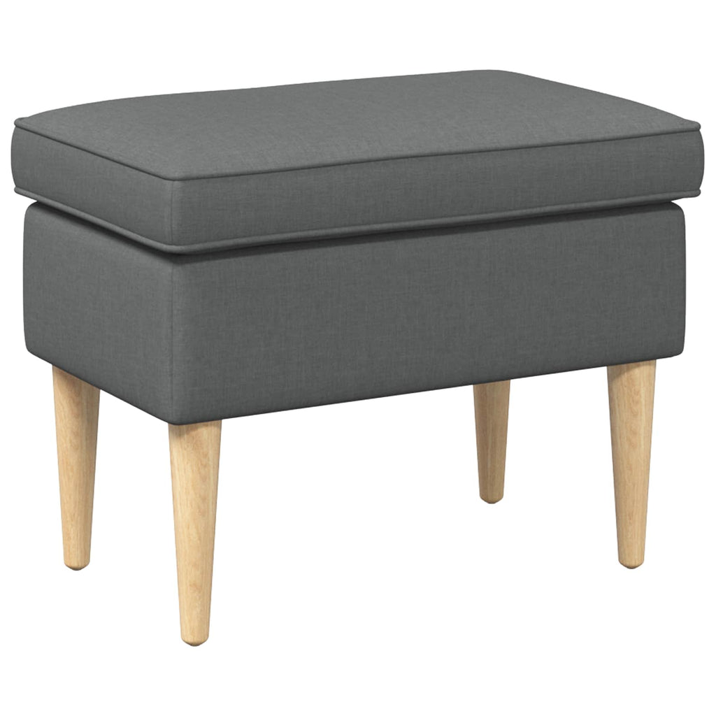 vidaXL Stołek na Stopy ciemnoszary 55 x 35 x 41 cm