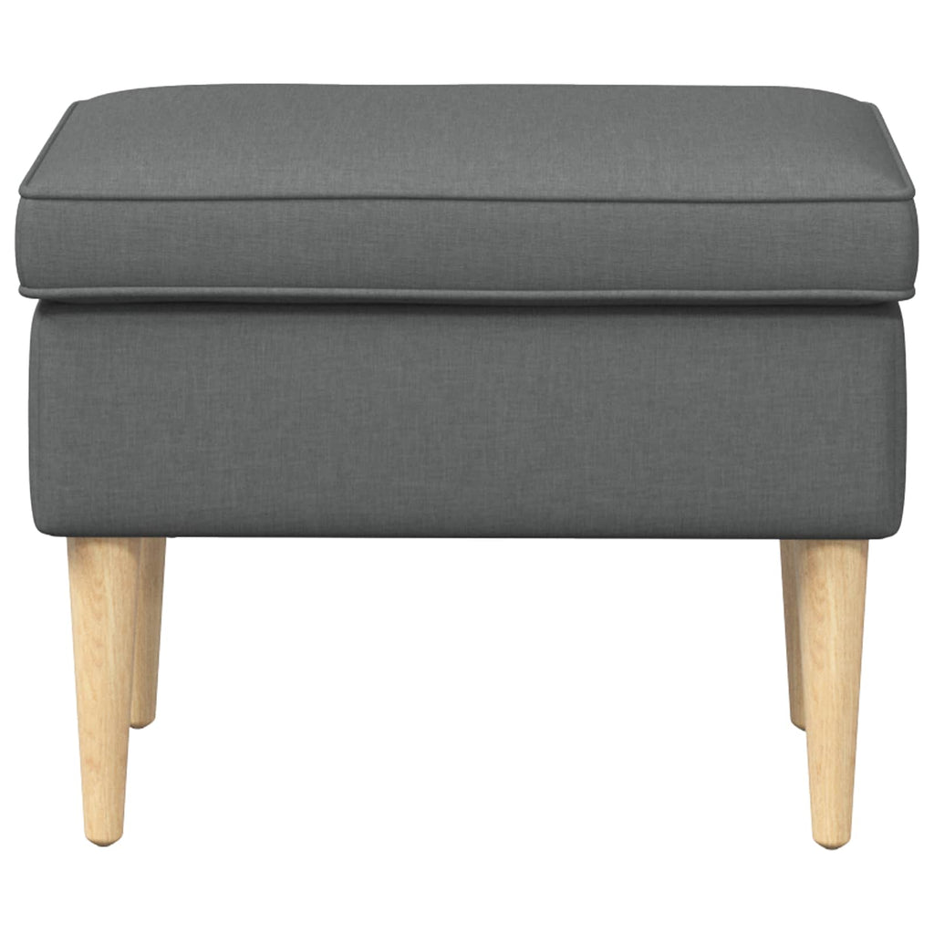 vidaXL Stołek na Stopy ciemnoszary 55 x 35 x 41 cm