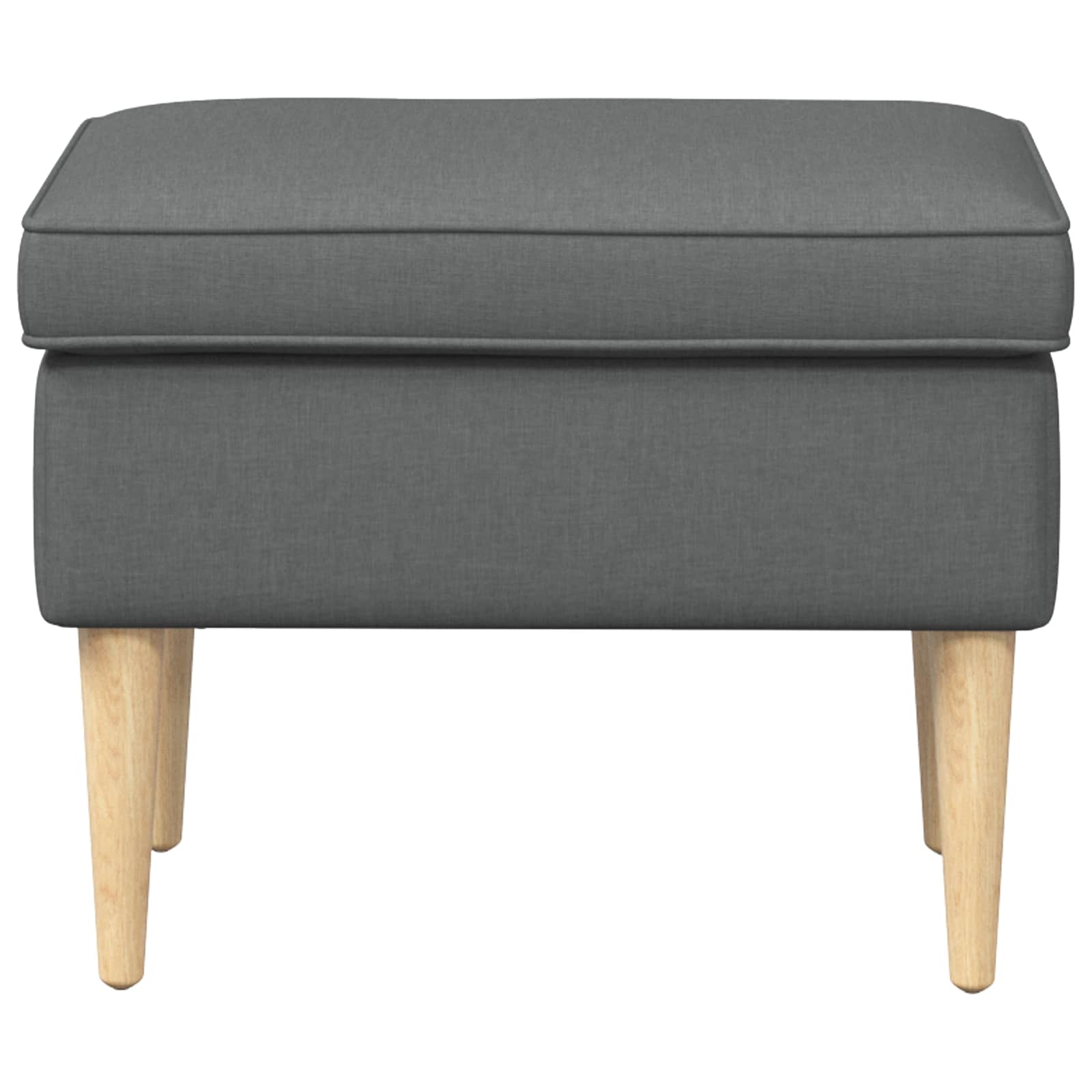 vidaXL Stołek na Stopy ciemnoszary 55 x 35 x 41 cm