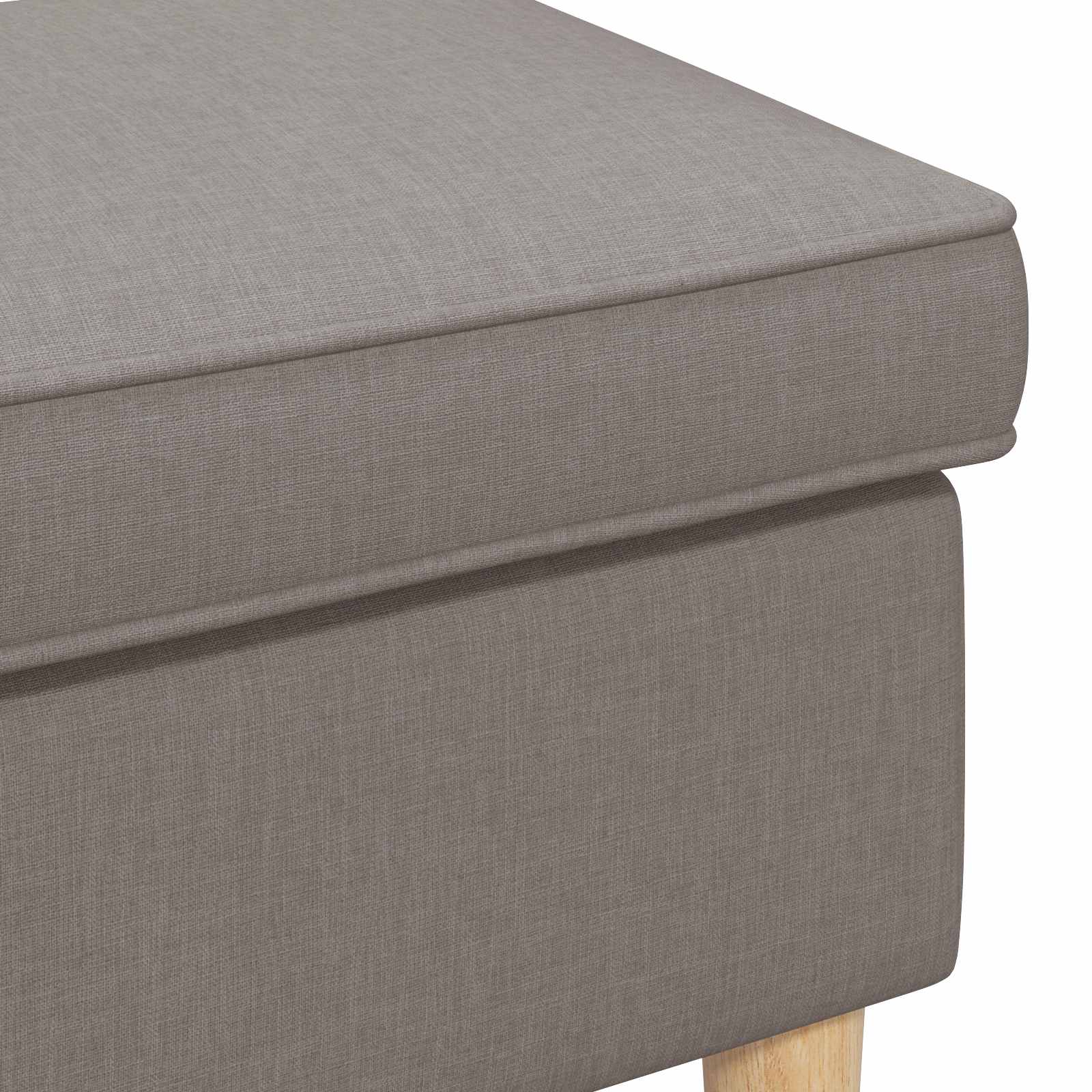 vidaXL Stołek na Stopy Ciemnoszary 55 x 35 x 41 cm