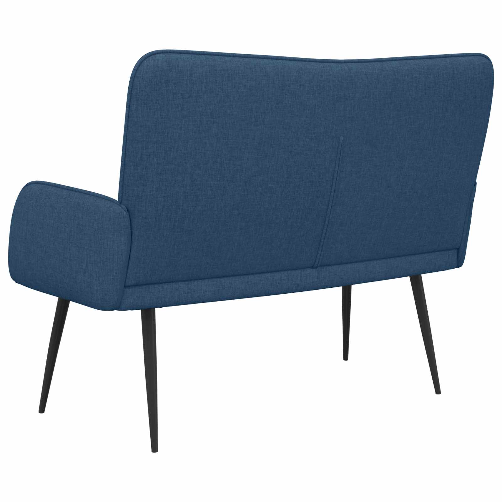 vidaXL Sofa dwuosobowa niebieski 115 x 61 x 87 cm tkanina