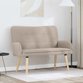 vidaXL Sofa dwuosobowa jasnoszary 115 x 61 x 87 cm Bouclé