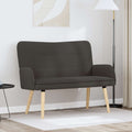 vidaXL Sofa dwuosobowa ciemnoszary 115 x 61 x 87 cm Bouclé