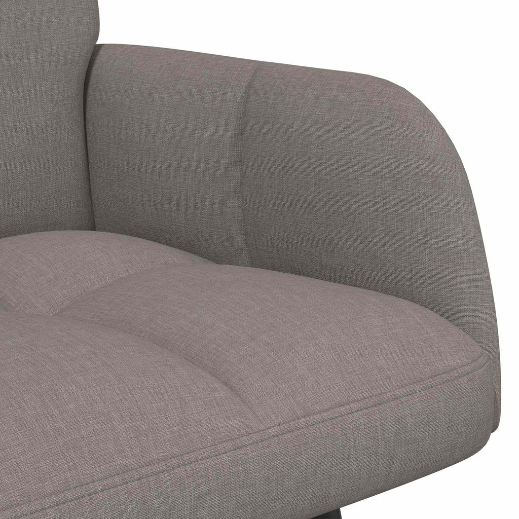 vidaXL Sofa dwuosobowa Ciemnoszary 115 x 61 x 87 cm tkanina