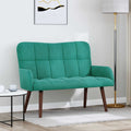 vidaXL Sofa dwuosobowa Turkusowy 115 x 61 x 87 cm Welur