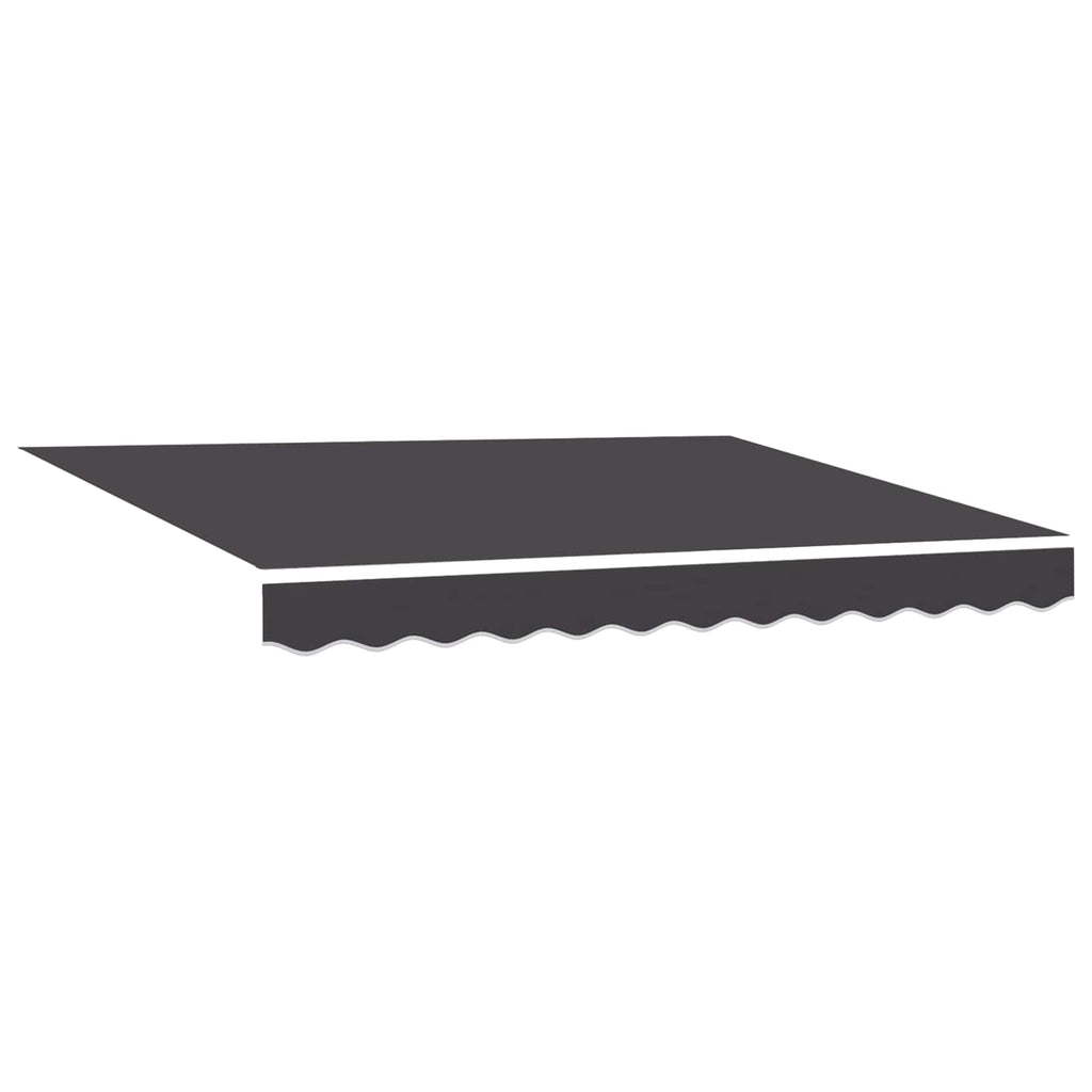 vidaXL Markiza wysuwana antracytowy 3 x 2 m 100% Poliester i Aluminium