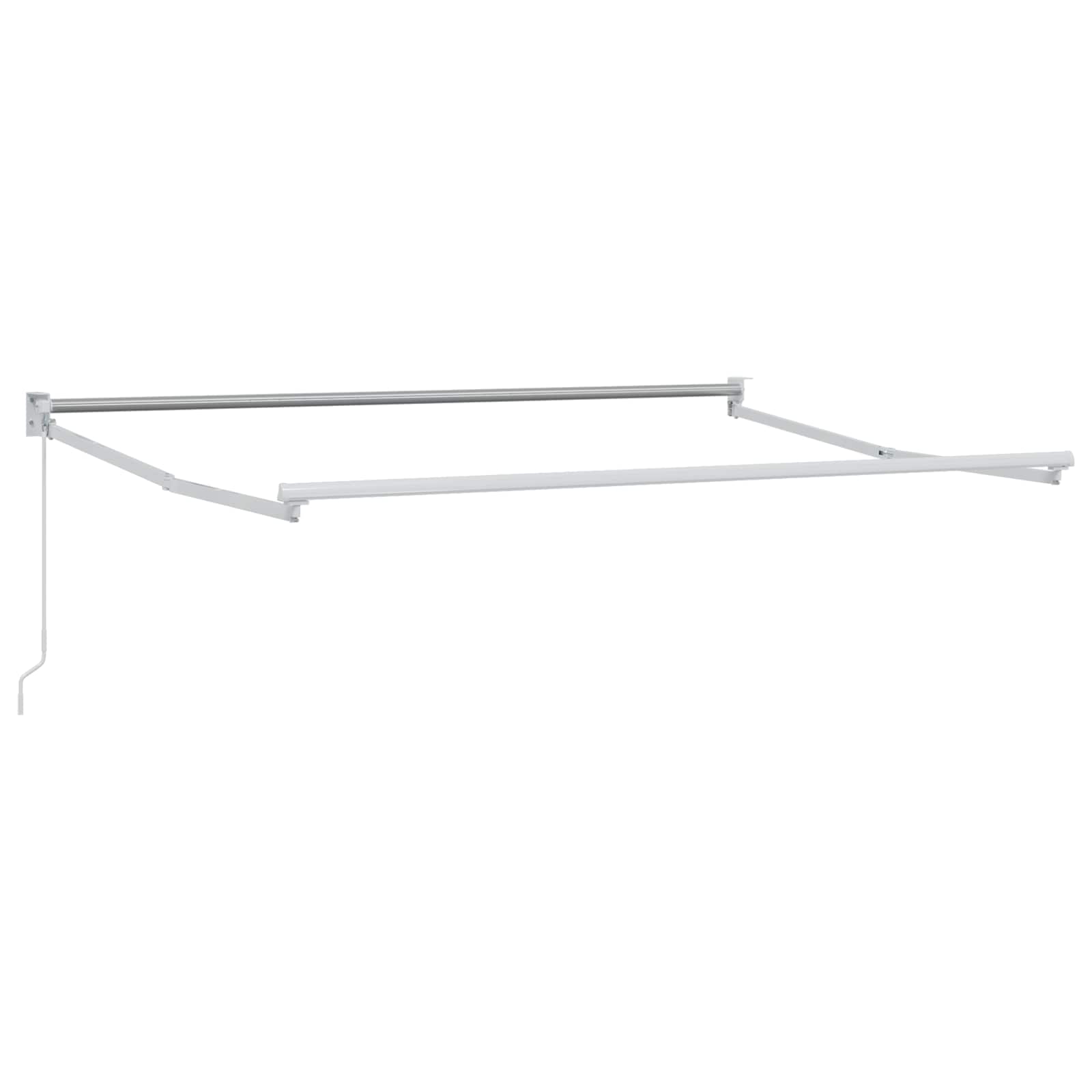 vidaXL Markiza wysuwana Beżowy 3,5 x 2 m 100% Poliester i Aluminium
