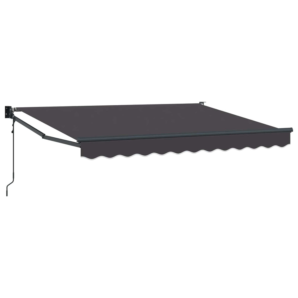 vidaXL Markiza antracytowy 3 x 2 m Poliester i Metal