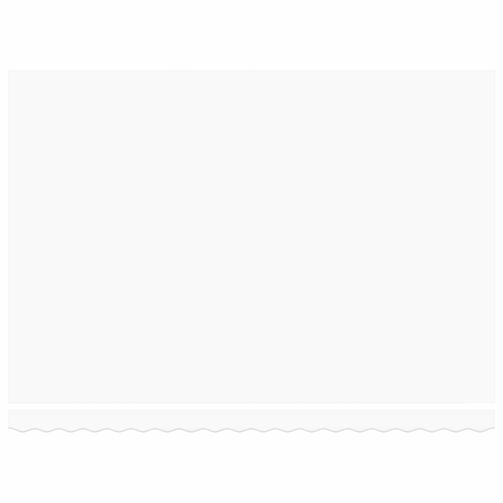 vidaXL Elektryczna Rozkładana Markiza Biały 5 × 3,5 m