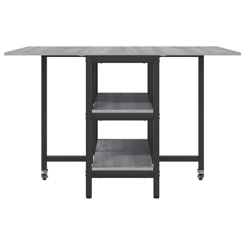 vidaXL Stół jadalniany 122 x 80 x 76,5 cm Drewno inżynieryjne