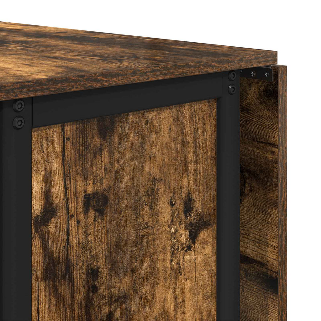 vidaXL Składany stół jadalny z kółkami 130 x 80 x 76,5 cm stal PB