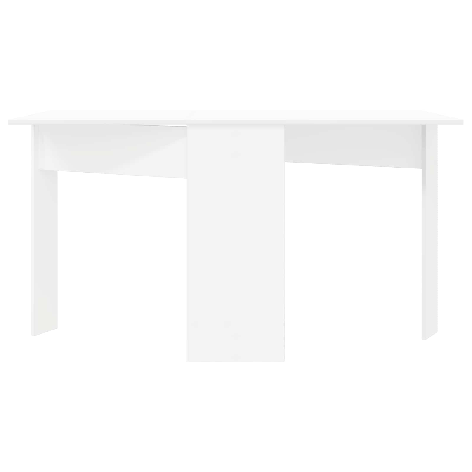 vidaXL Stół jadalniany 138 x 70 x 73,5 cm Drewno inżynieryjne Biały