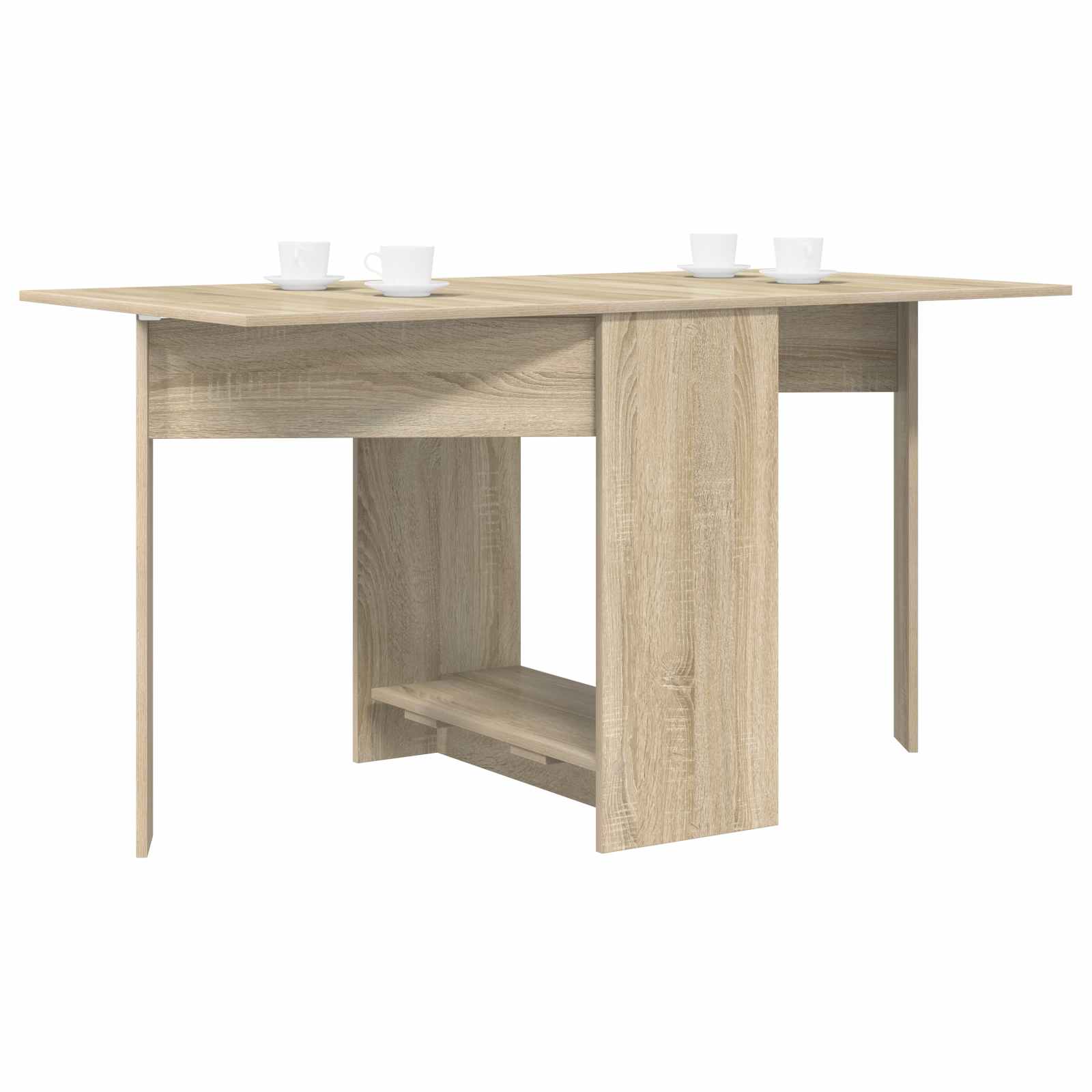 vidaXL Stół jadalniany 138 x 70 x 73,5 cm Drewno inżynieryjne