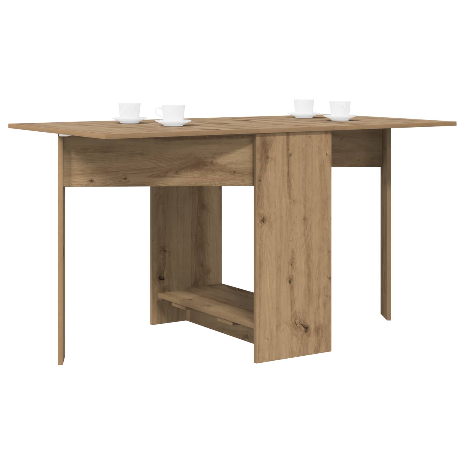 vidaXL Stół jadalniany 138 x 70 x 73,5 cm Drewno inżynieryjne