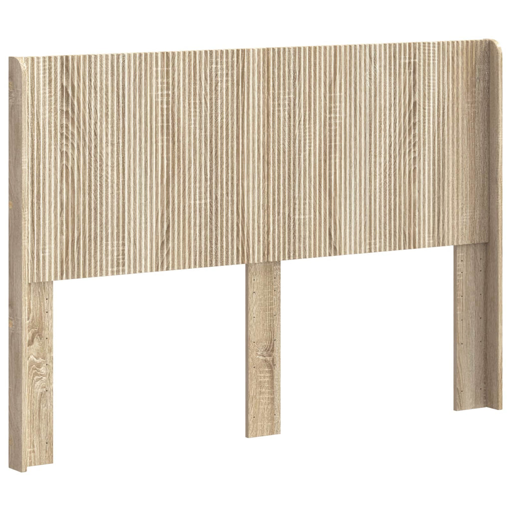 vidaXL Zagłówek dąb Sonoma Drewno inżynieryjne