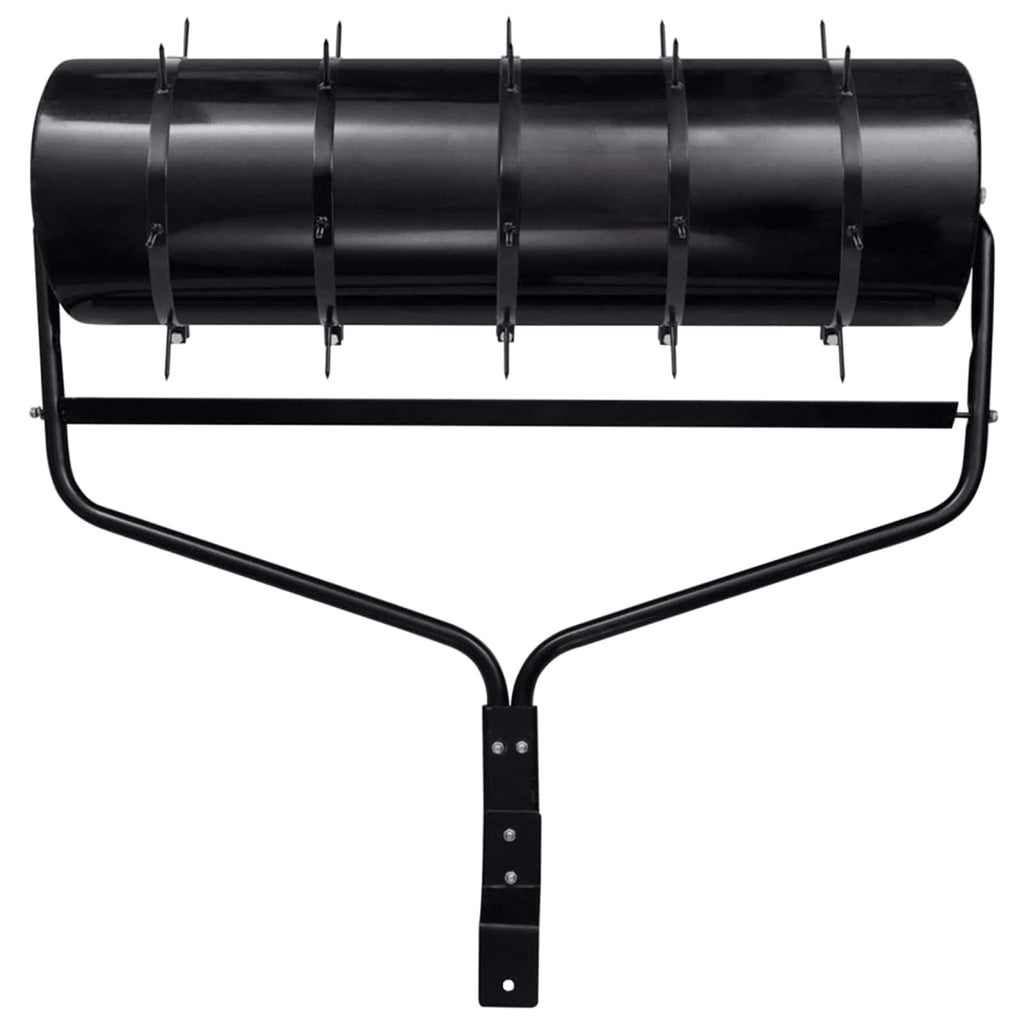 vidaXL Zielony wałek do trawnika z zaciskami aeratora Ø 30 x 90 cm