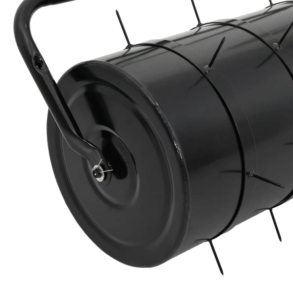 vidaXL Zielony wałek do trawnika z zaciskami aeratora Ø 30 x 90 cm