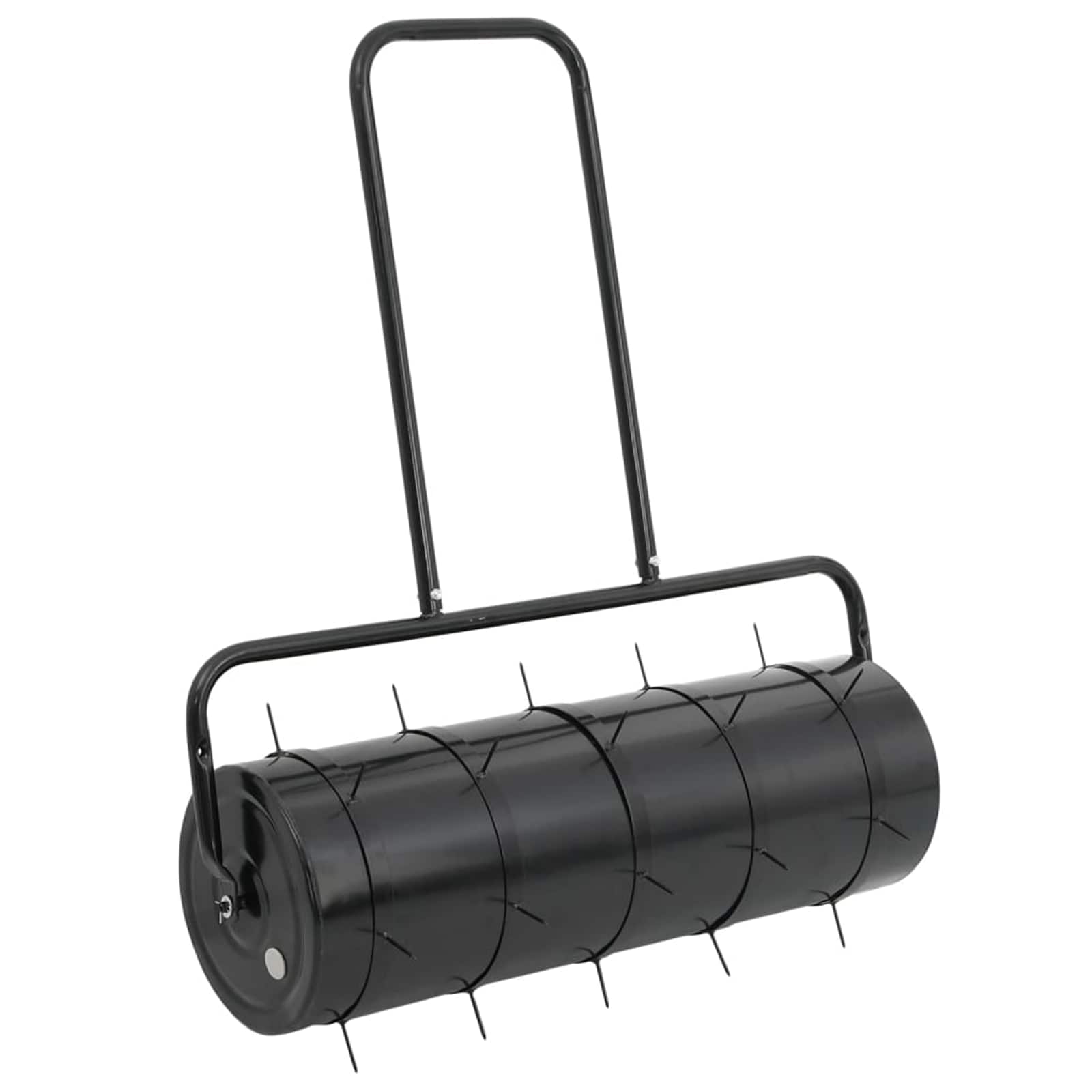 vidaXL Zielony wałek do trawnika z zaciskami aeratora Ø 30 x 90 cm