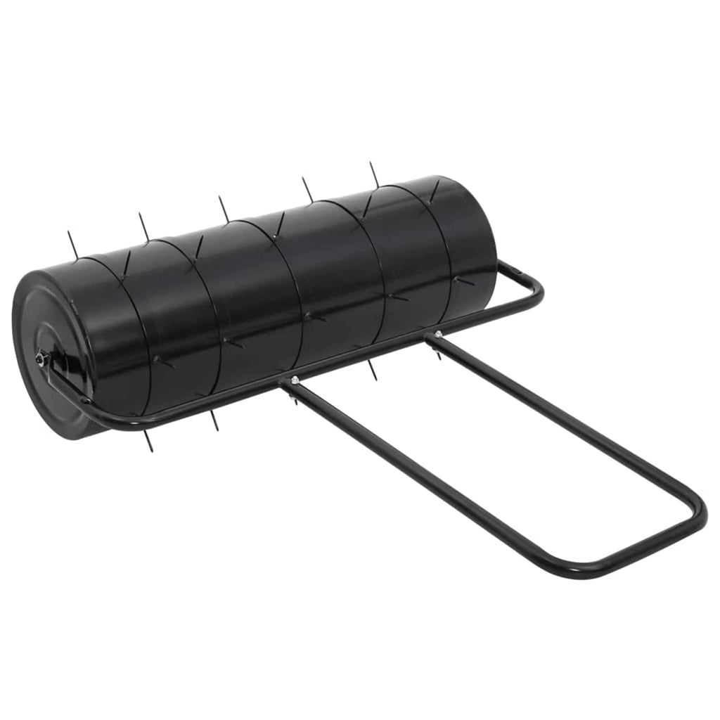 vidaXL Zielony wałek do trawnika z zaciskami aeratora Ø 30 x 90 cm