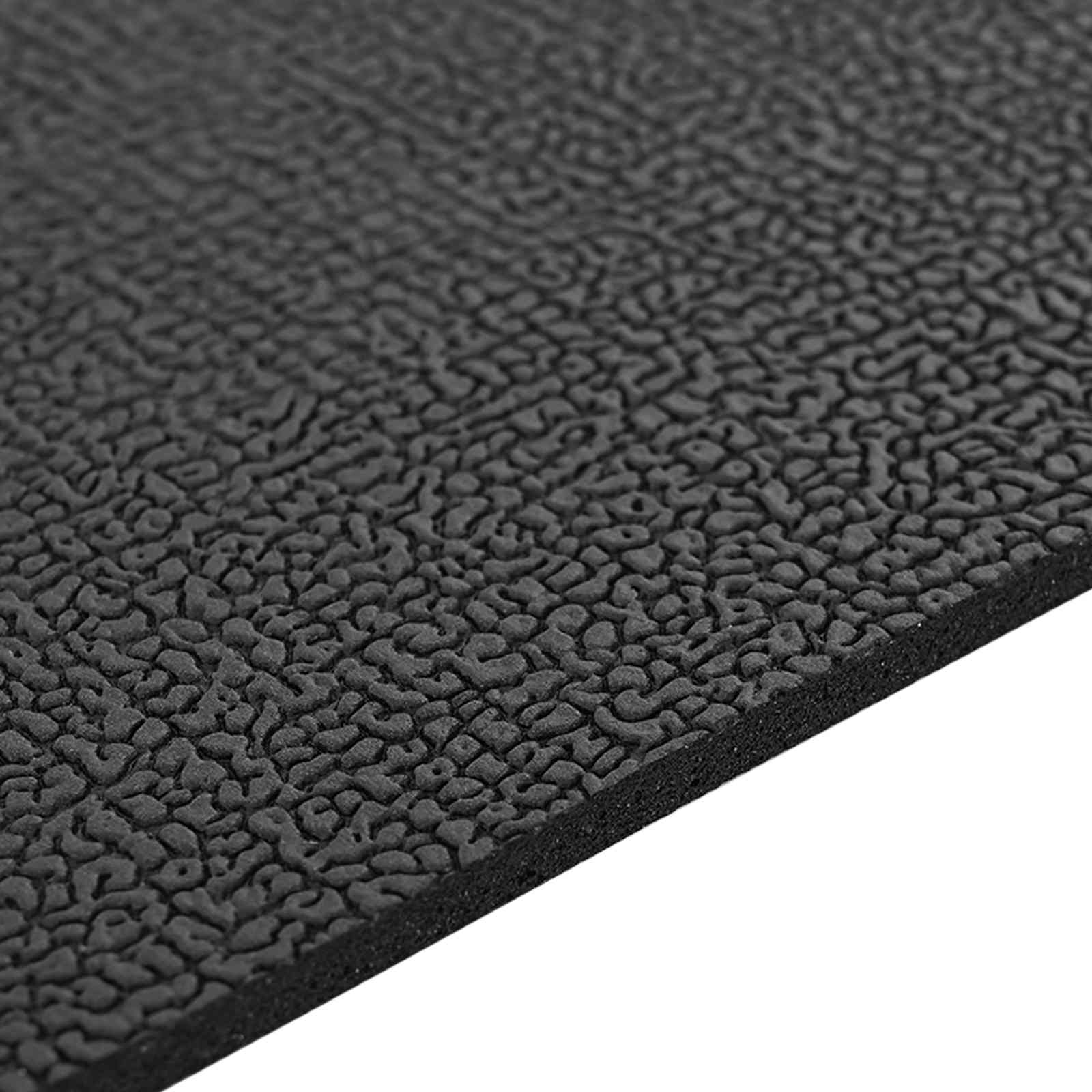 vidaXL Mata ochronna do sportu Czarny 200 x 90 x 0,6 cm
