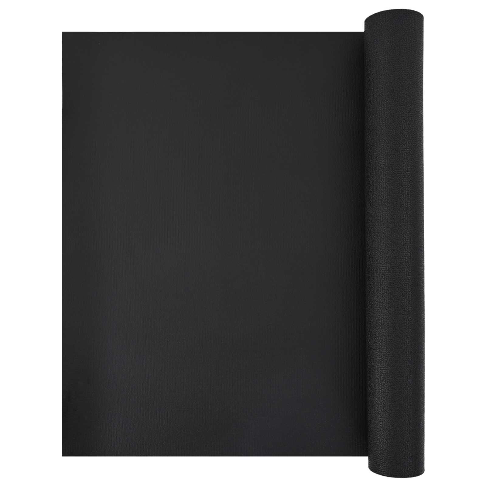 vidaXL Mata ochronna do sportu Czarny 200 x 90 x 0,6 cm
