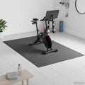 vidaXL Mata ochronna do sportu Czarny 183 x 122 x 0,6 cm