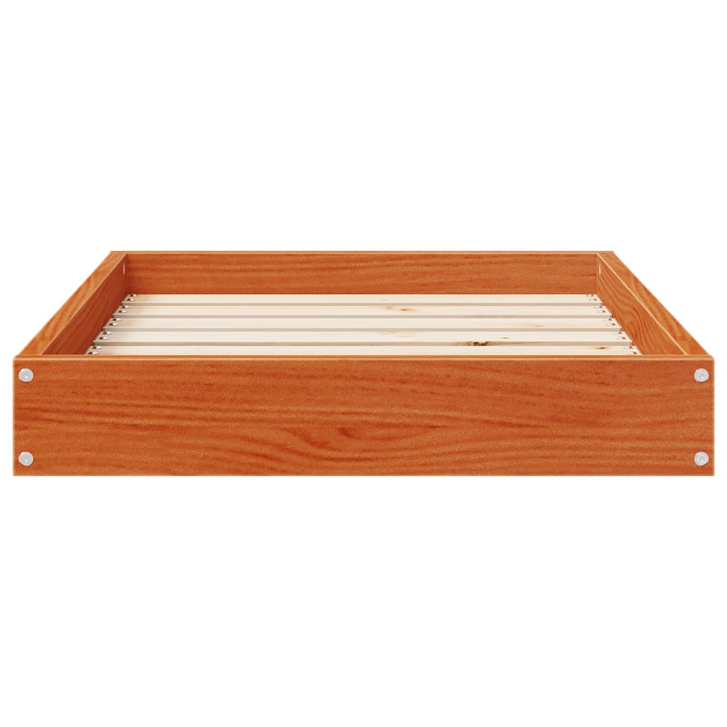 vidaXL Legowisko dla psa Woskowy Brąz 72 x 54 x 9 cm