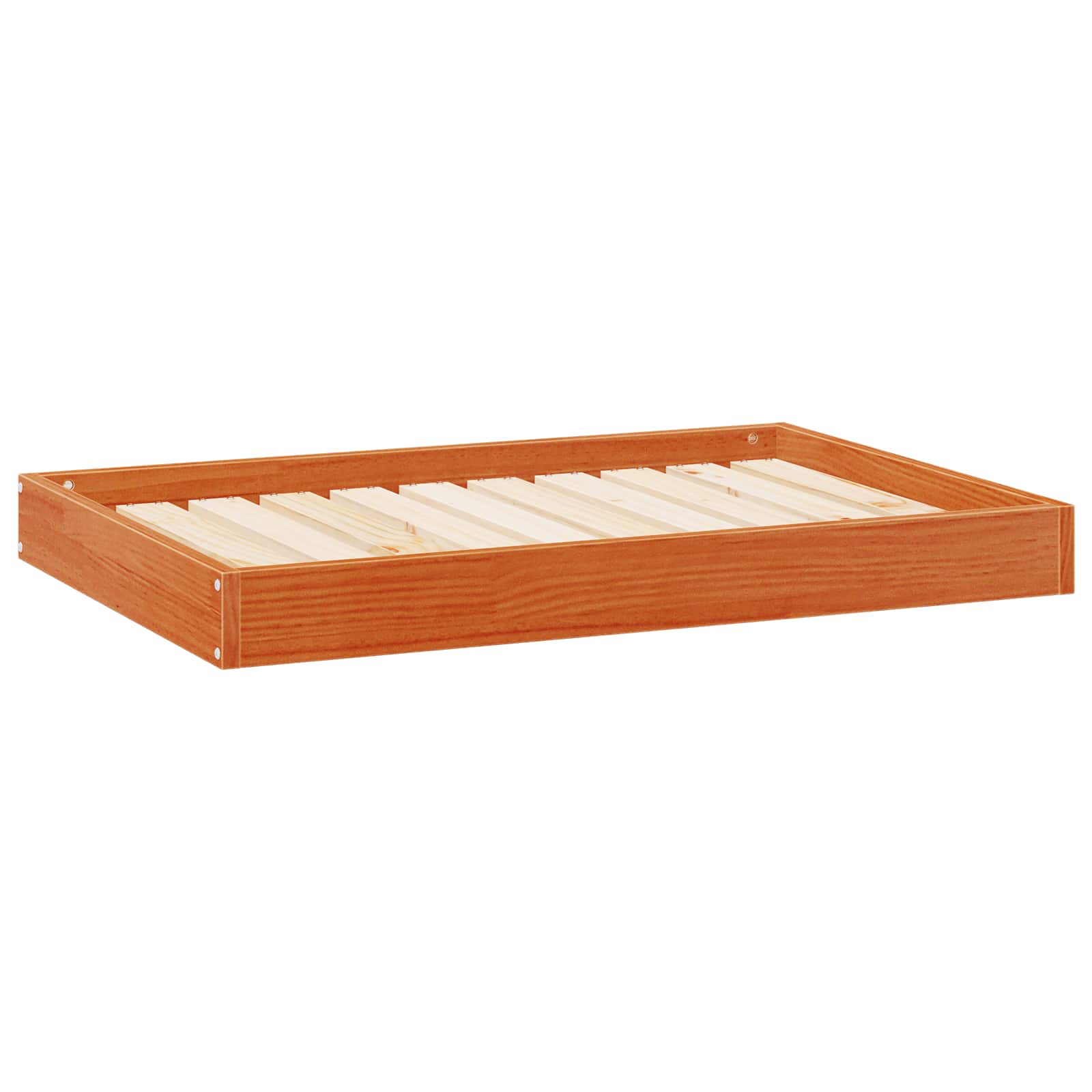 vidaXL Legowisko dla psa Woskowy Brąz 92 x 64 x 9 cm