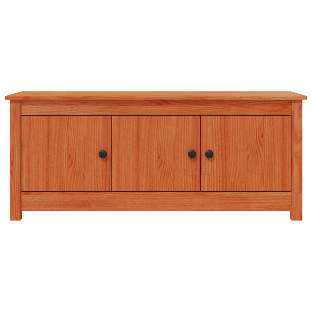vidaXL Szafka na buty Woskowy Brąz 110 x 38 x 45,5 cm
