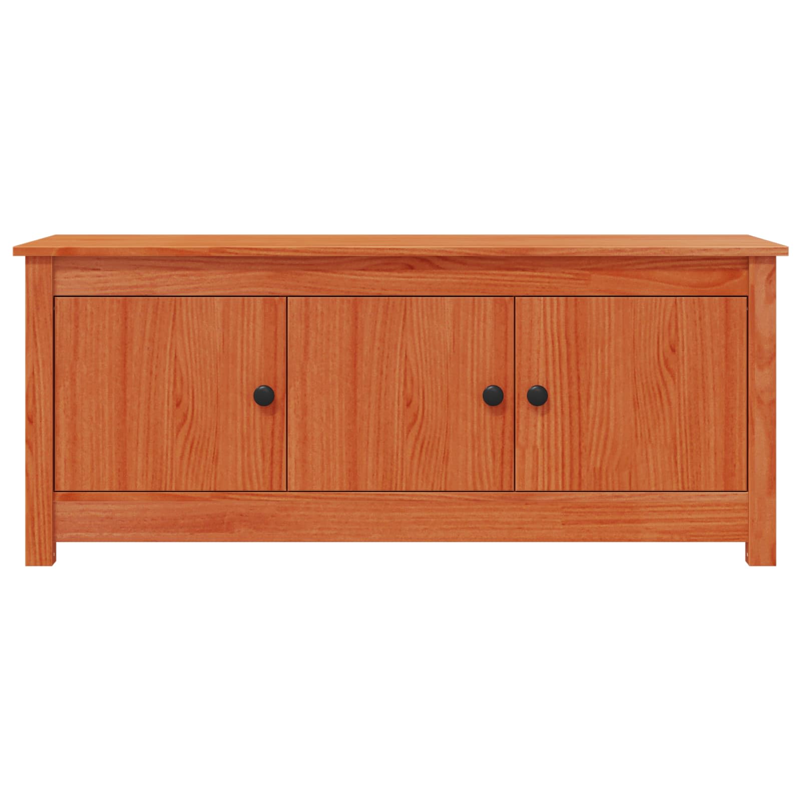 vidaXL Szafka na buty Woskowy Brąz 110 x 38 x 45,5 cm