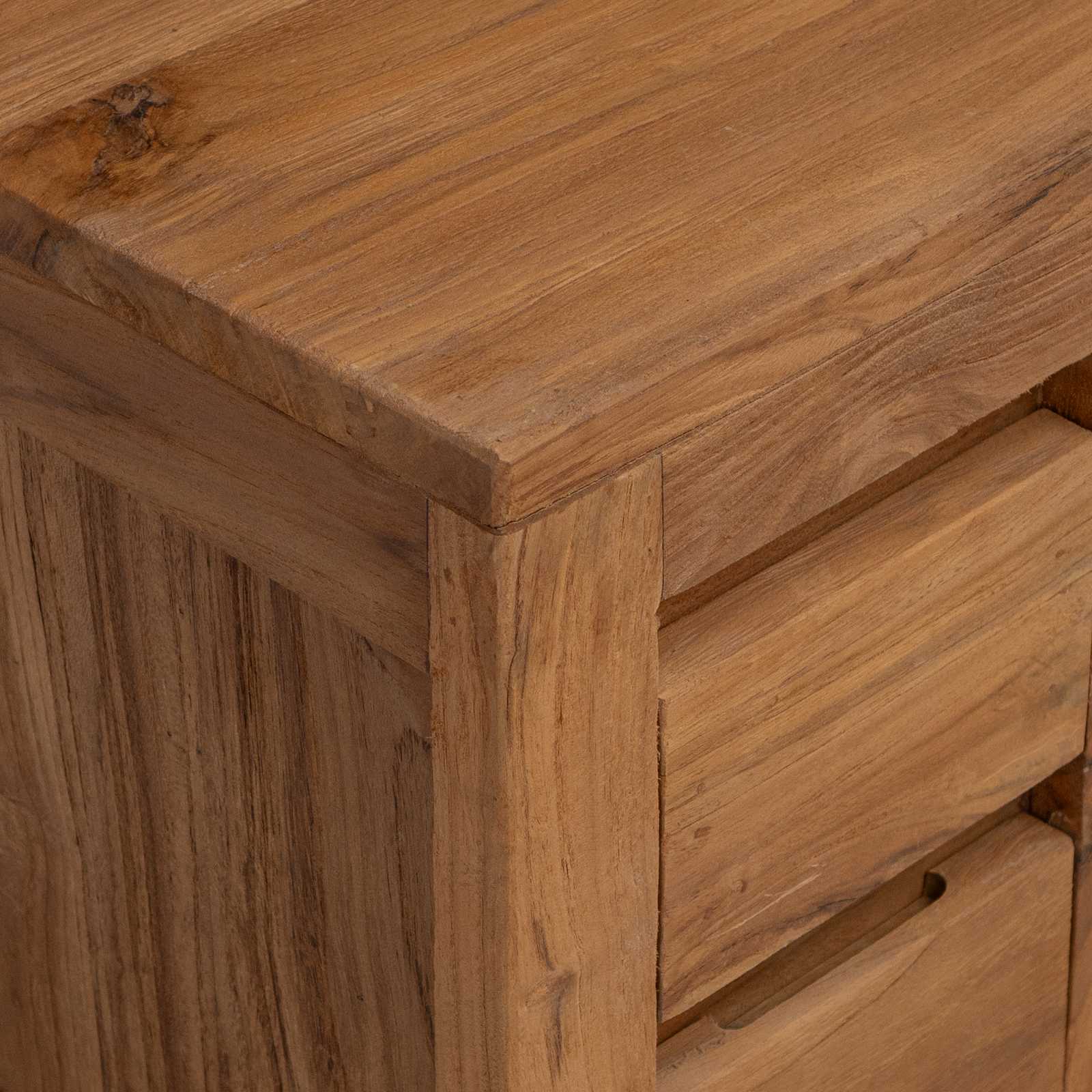 vidaXL Szafka pod TV 110 x 30 x 40 cm naturalny Lite drewno teakowe