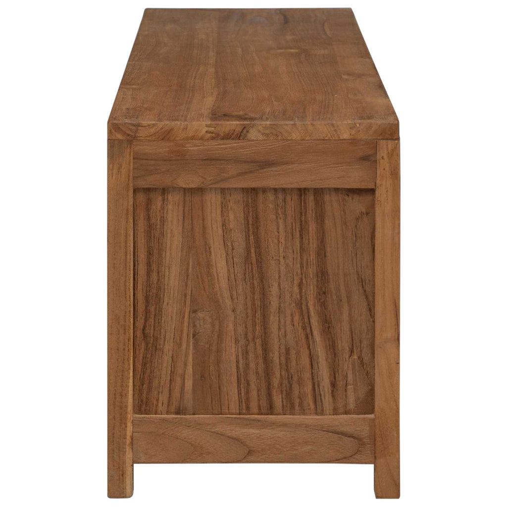 vidaXL Szafka pod TV 110 x 30 x 40 cm naturalny Lite drewno teakowe
