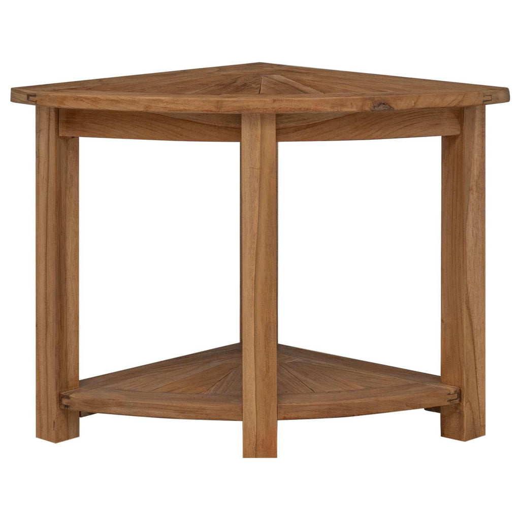 vidaXL Stolik Nocny Łazienkowy naturalny 45 x 45 x 46 cm