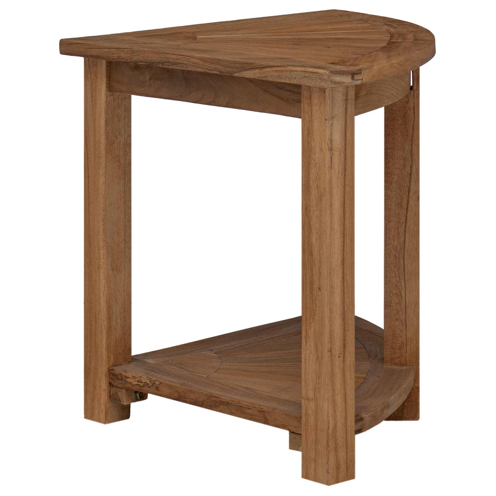 vidaXL Stolik Nocny Łazienkowy naturalny 45 x 45 x 46 cm