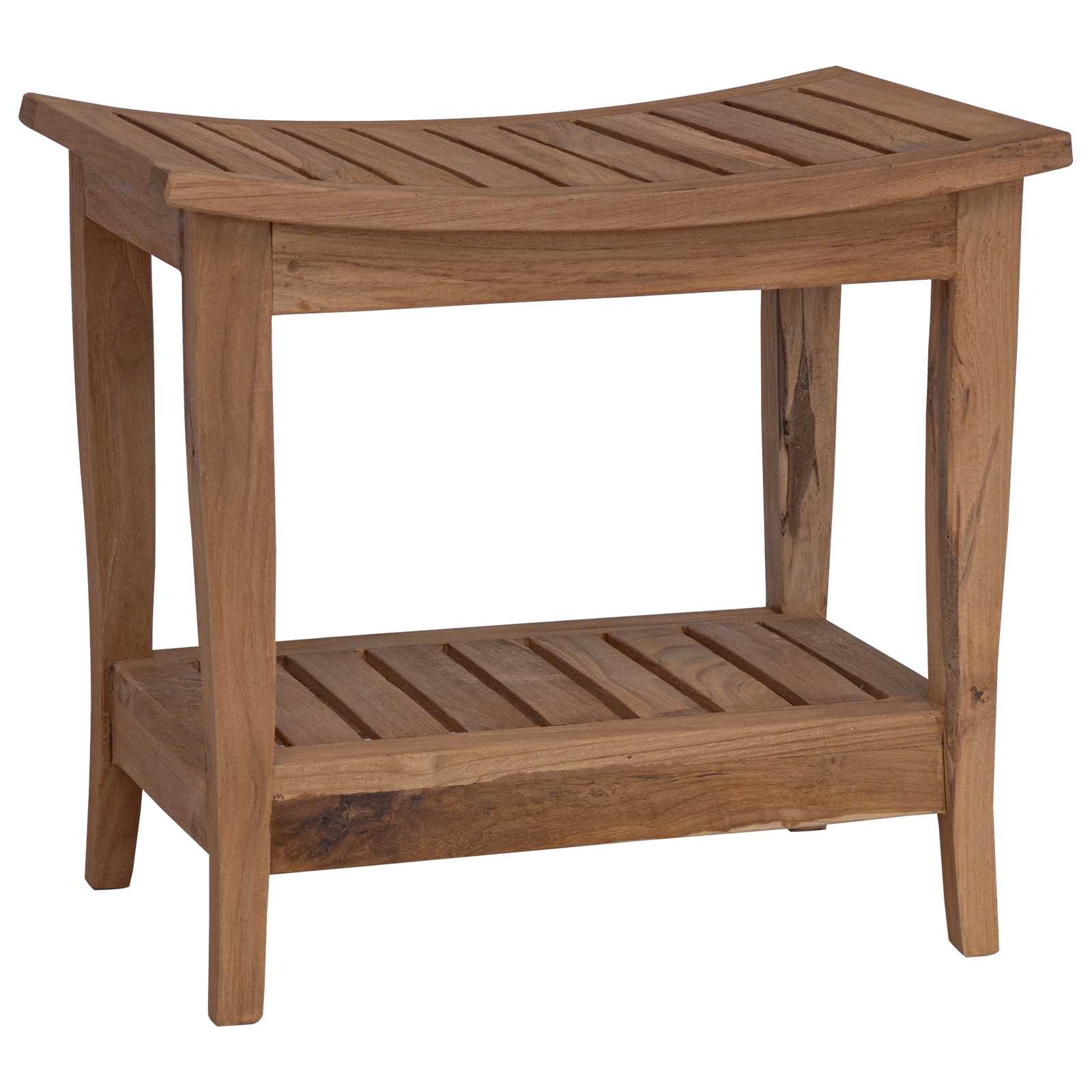 vidaXL Stolik Nocny Łazienkowy naturalny 50 x 35 x 45 cm