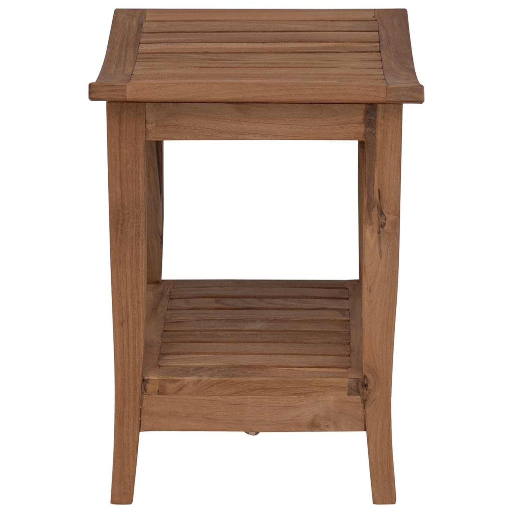 vidaXL Stolik Nocny Łazienkowy naturalny 50 x 35 x 45 cm