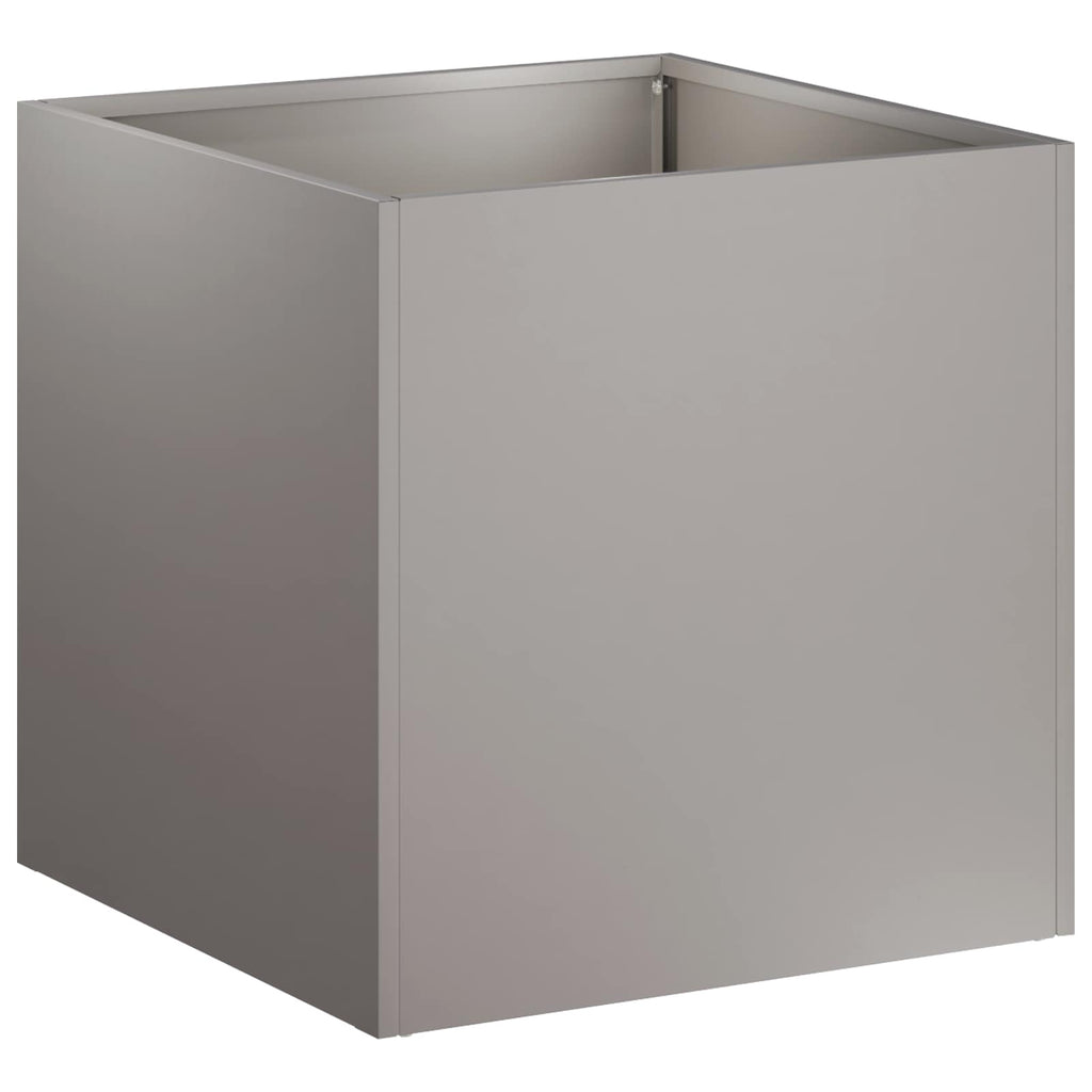 vidaXL Doniczka ogrodowa Rdzawy 20 x 20 x 20 cm Stal kortenowska