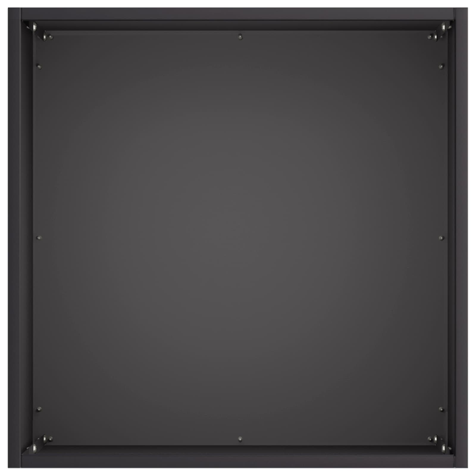 vidaXL Doniczka ogrodowa 2 szt. Czarny 25 x 25 x 25 cm Stal zimnogięta