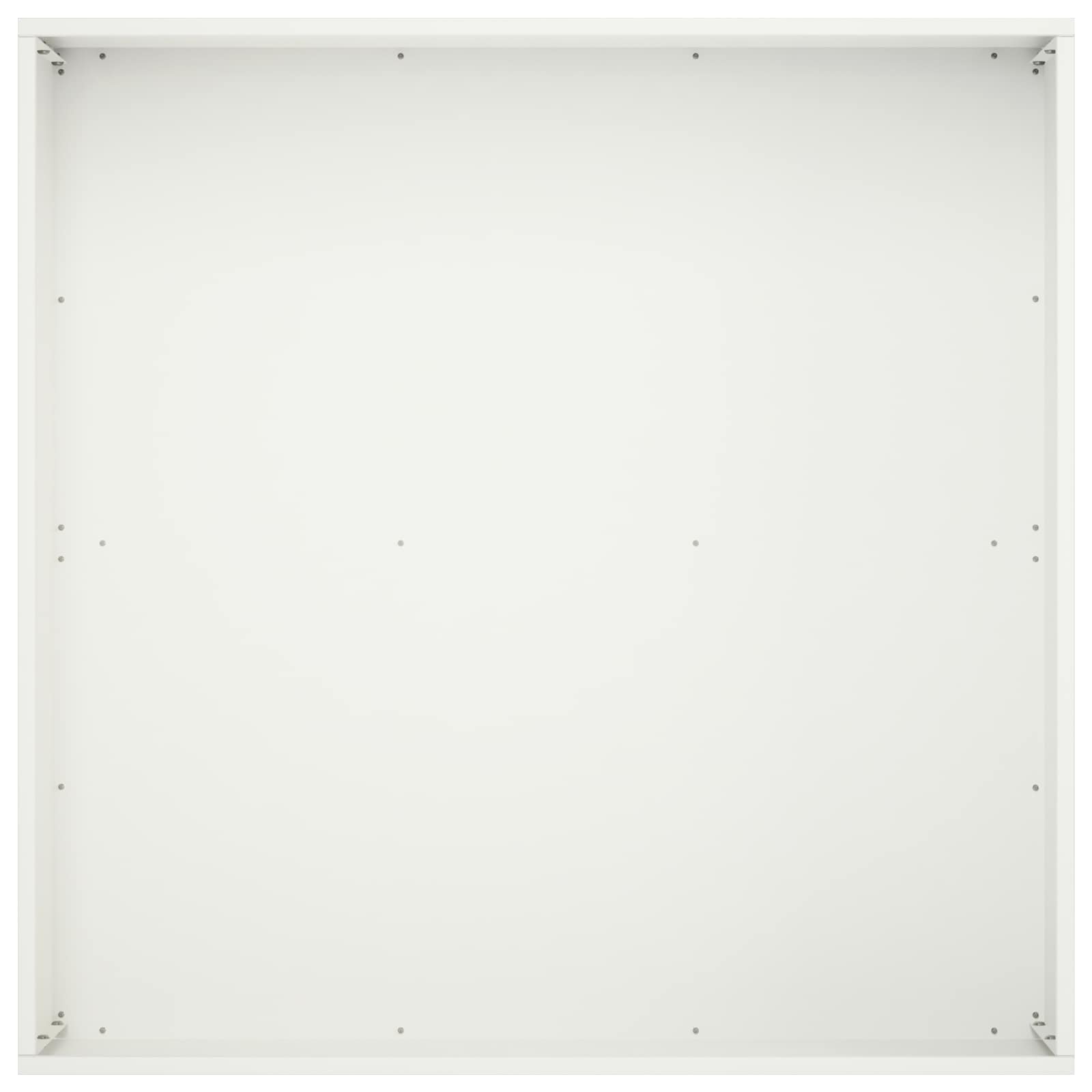 vidaXL Doniczka ogrodowa Biały 40 x 40 x 20 cm Stal zimnogięta