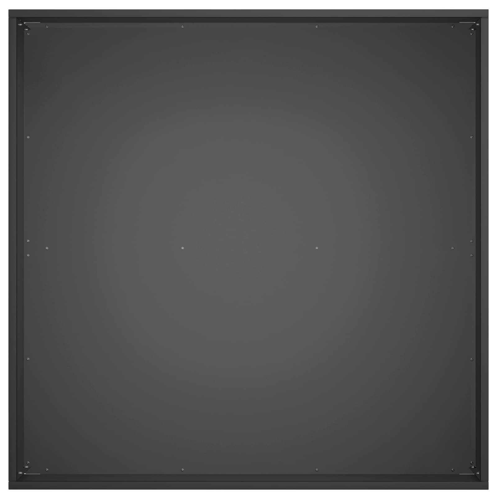 vidaXL Doniczka ogrodowa 2 szt. Czarny 60 x 60 x 20 cm Stal zimnogięta