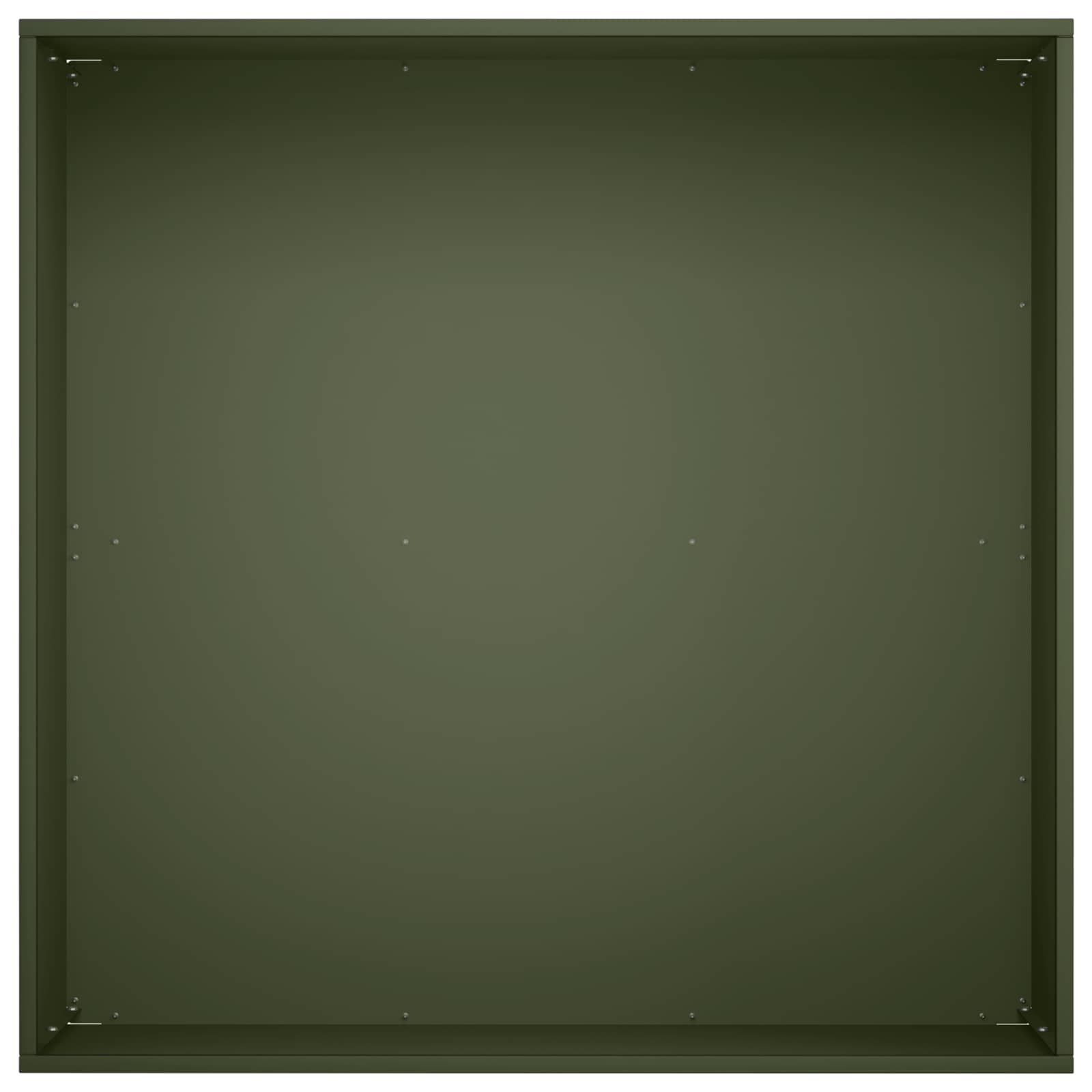 vidaXL Doniczka ogrodowa 2 szt. Oliwkowy zielony 60 x 60 x 30 cm