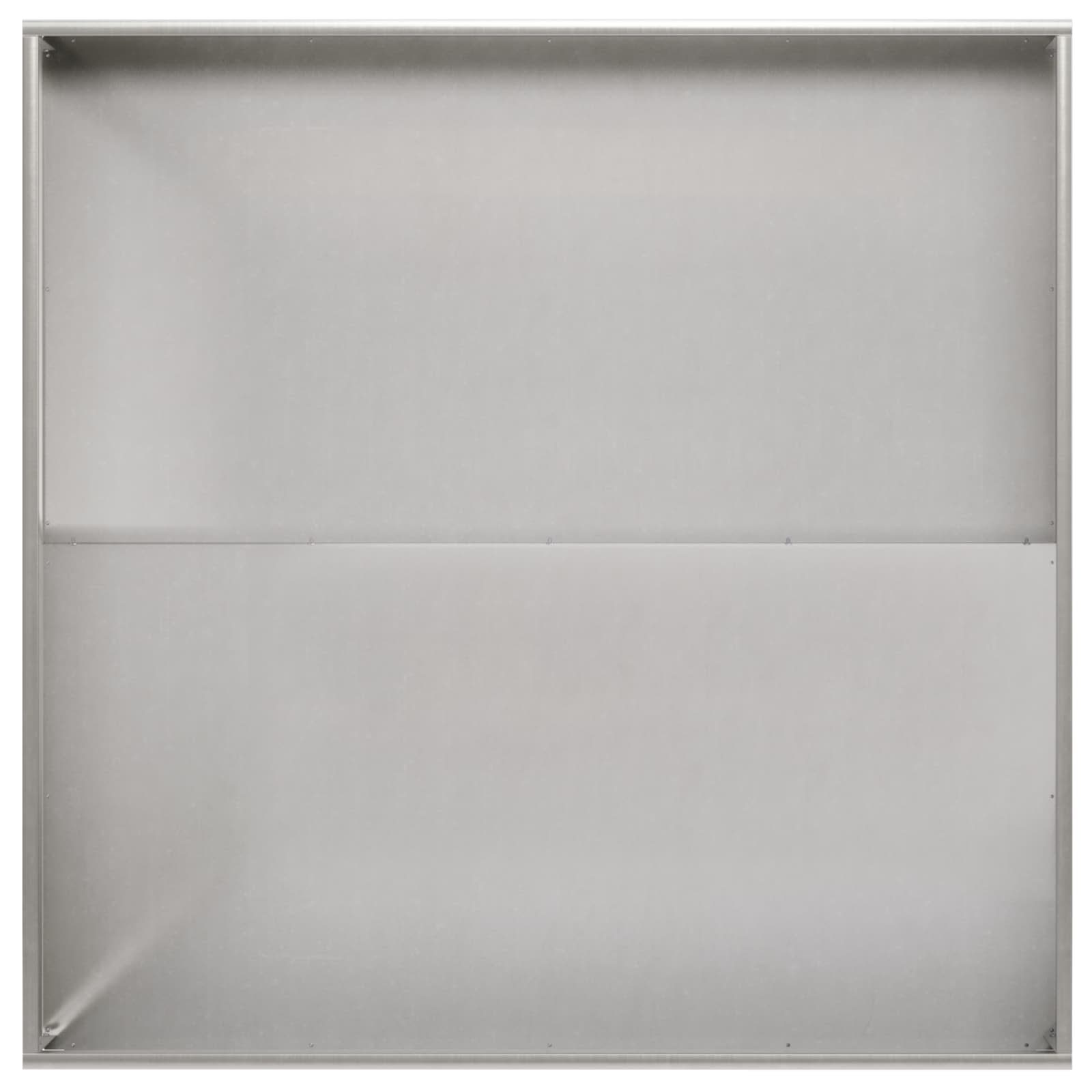 vidaXL Doniczka ogrodowa srebrny 100 x 100 x 30 cm Stal nierdzewna
