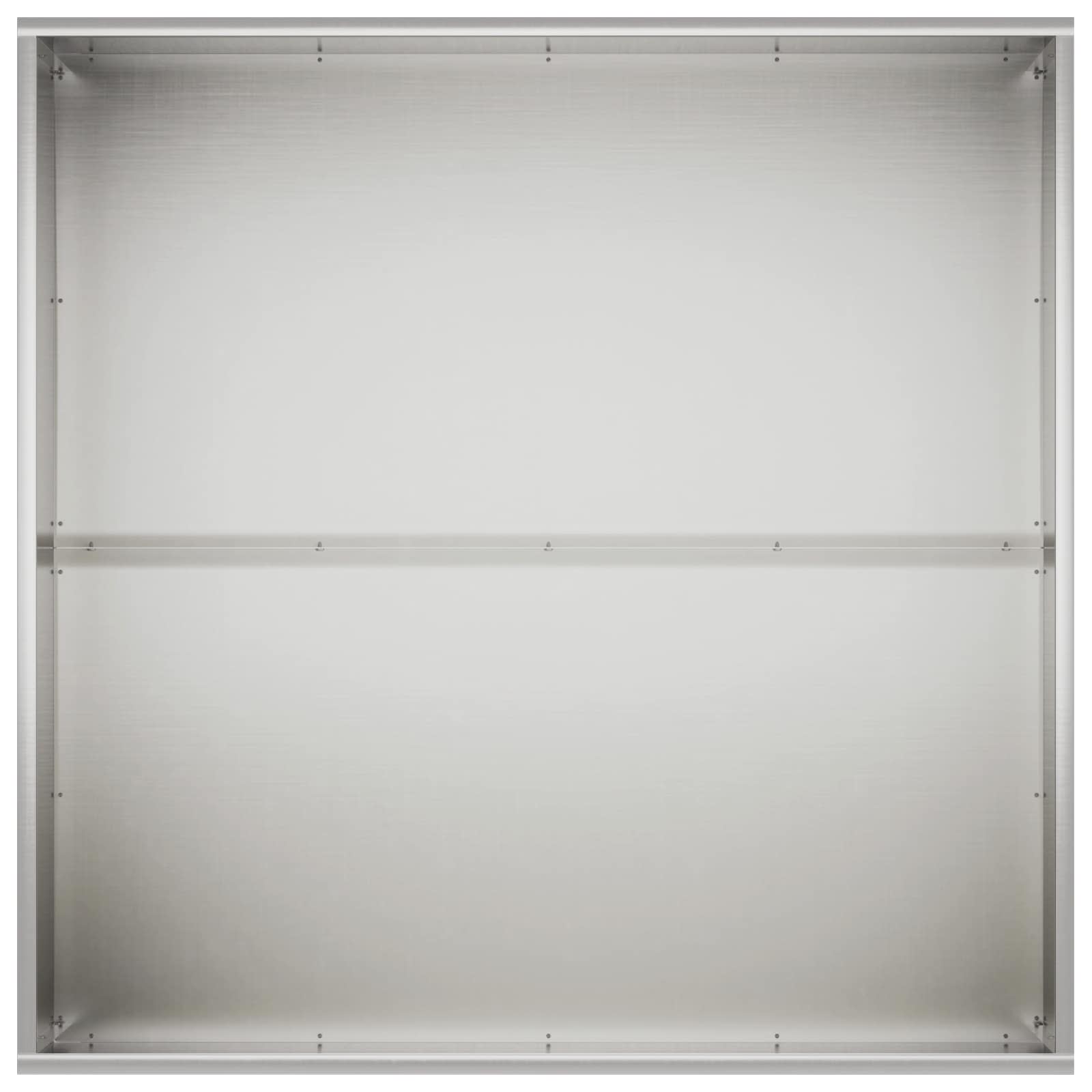 vidaXL Doniczka ogrodowa srebrny 60 x 60 x 40 cm Stal nierdzewna