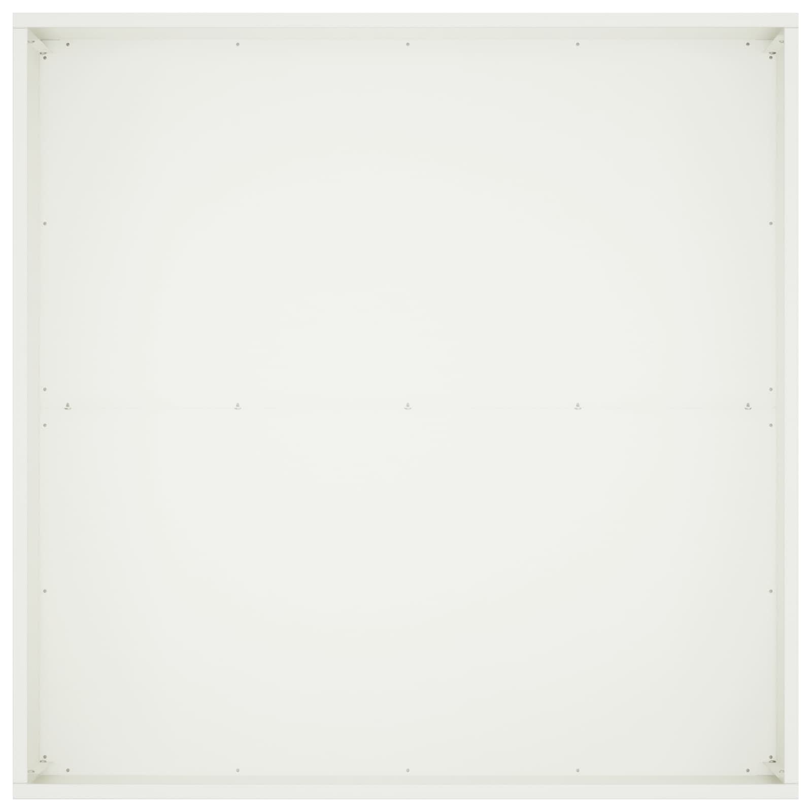 vidaXL Doniczka ogrodowa 2 szt. Biały 80 x 80 x 40 cm Stal zimnogięta