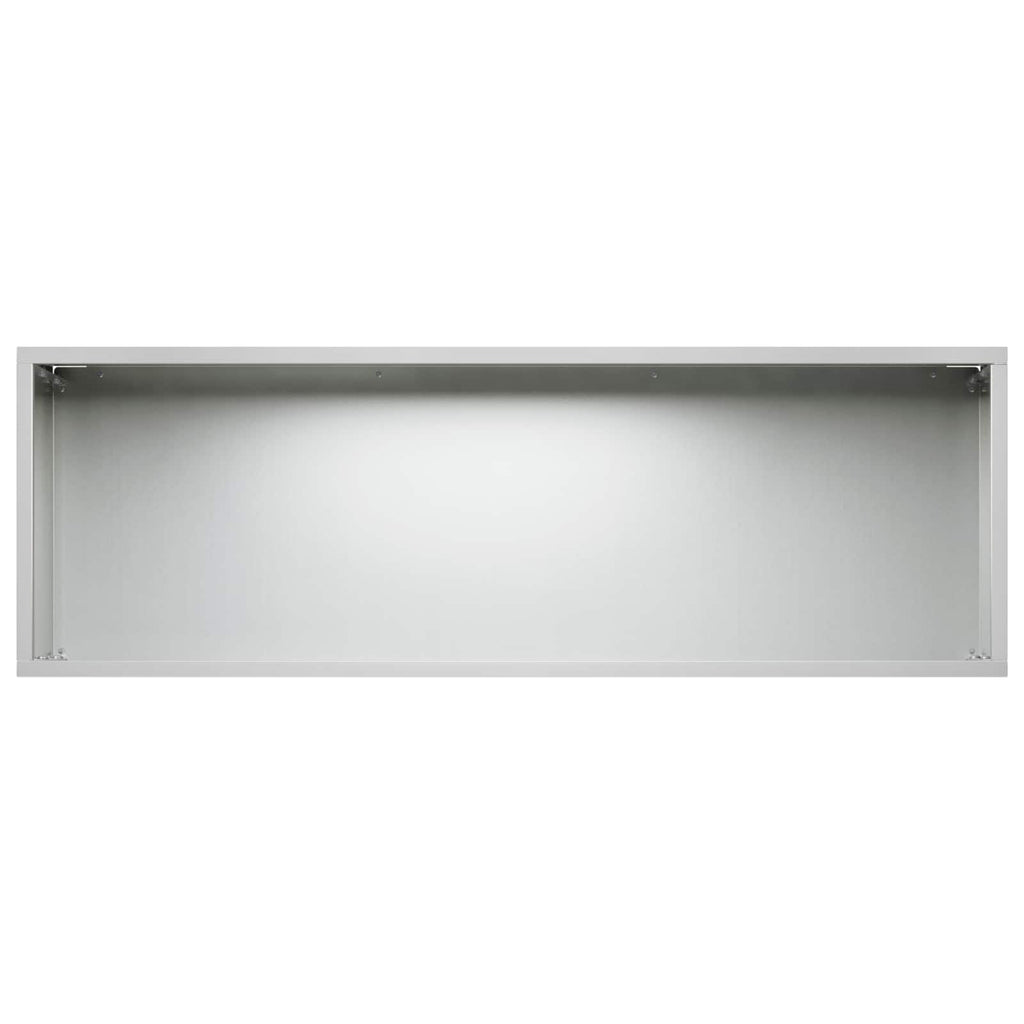 vidaXL Doniczka ogrodowa 2 szt. srebrny 40 x 20 x 20 cm