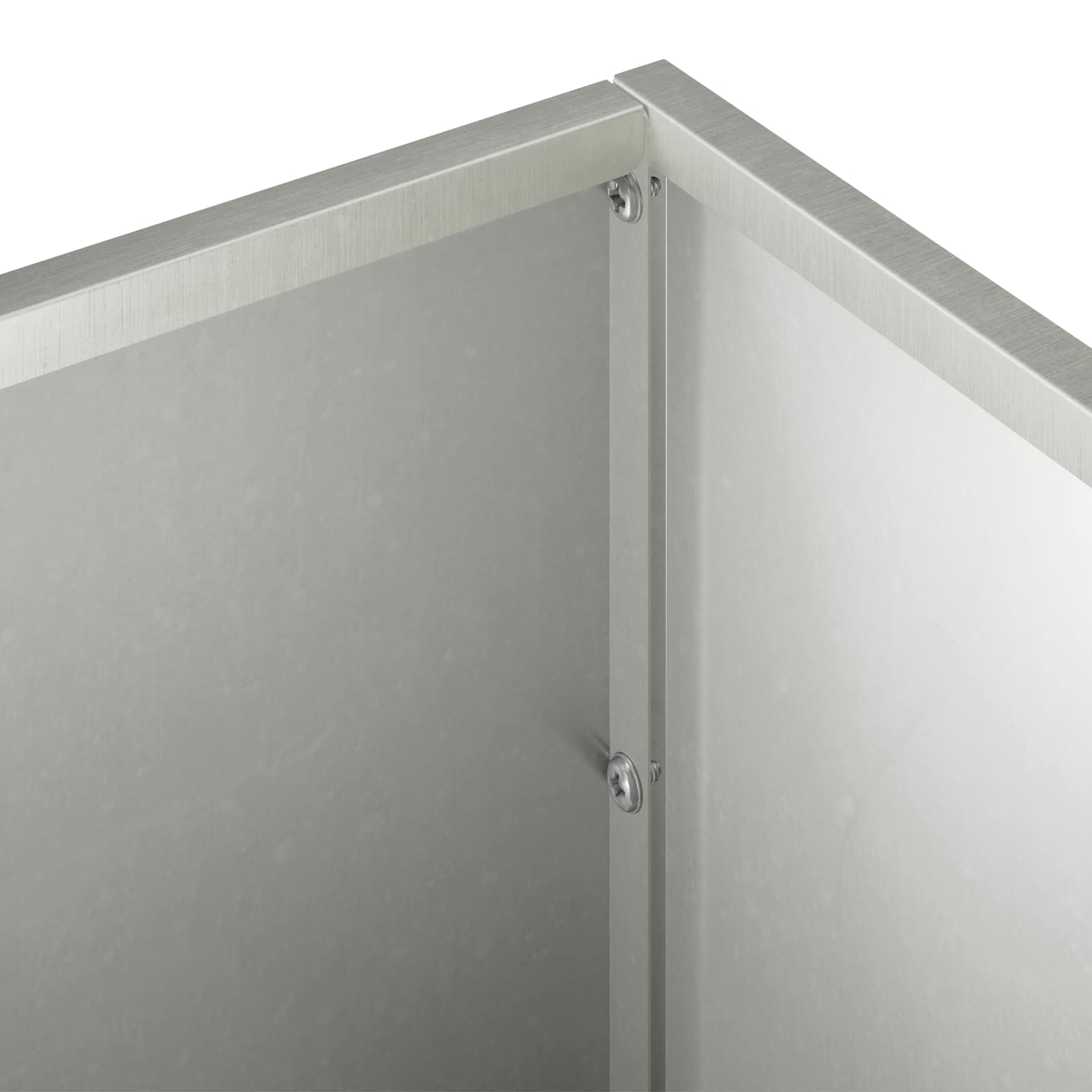 vidaXL Doniczka ogrodowa srebrny 60 x 20 x 20 cm Stal nierdzewna