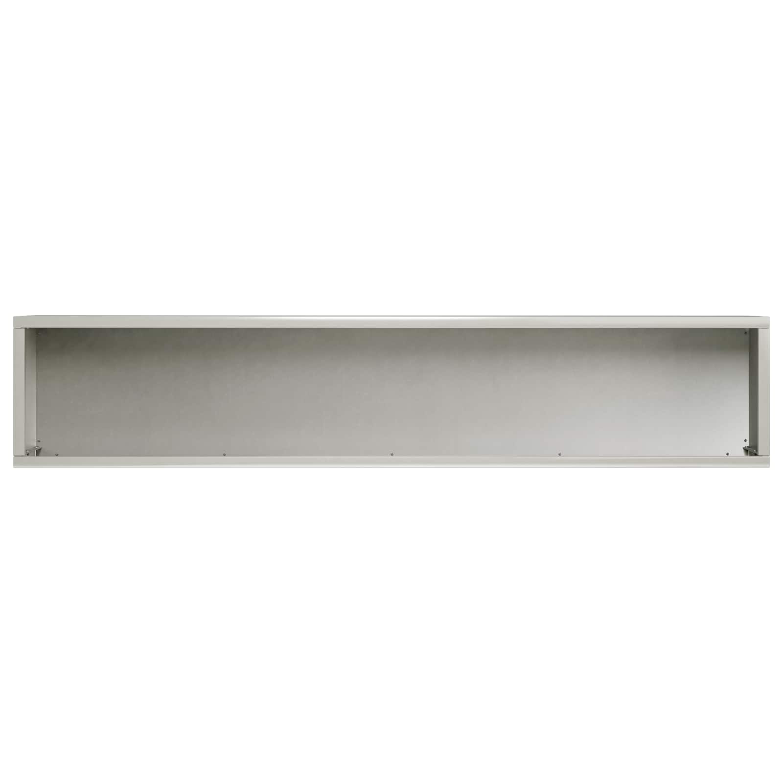 vidaXL Doniczka ogrodowa srebrny 80 x 20 x 20 cm Stal nierdzewna