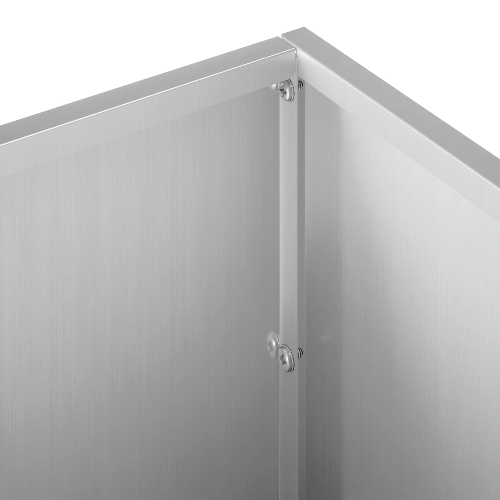 vidaXL Doniczka ogrodowa srebrny 100 x 20 x 20 cm Stal ocynkowana