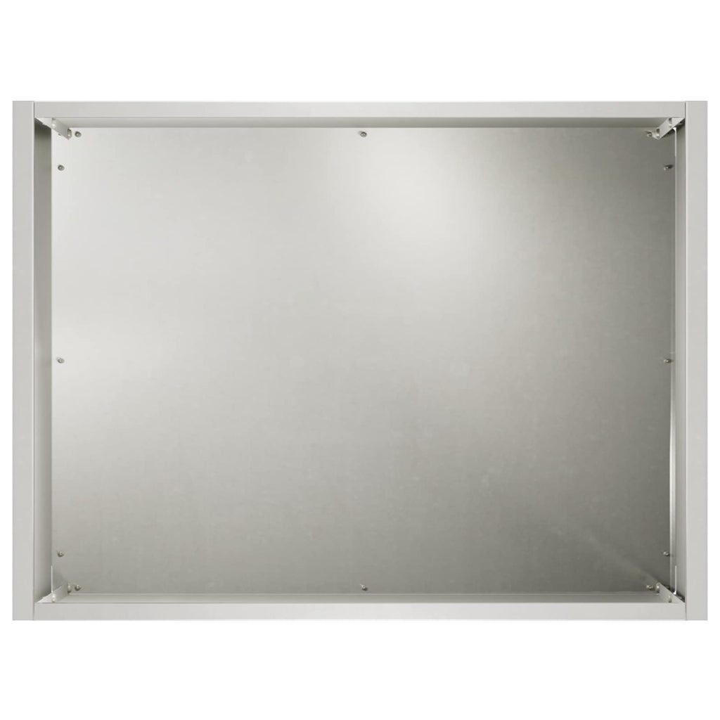 vidaXL Doniczka ogrodowa 2 szt. srebrny 40 x 30 x 30 cm